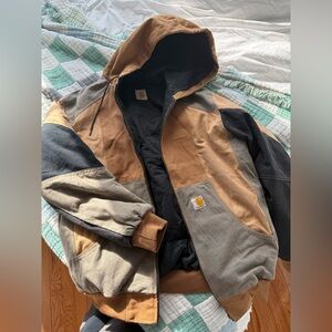 CARHARTT COLOR BLOCKED QUILTED JACKET